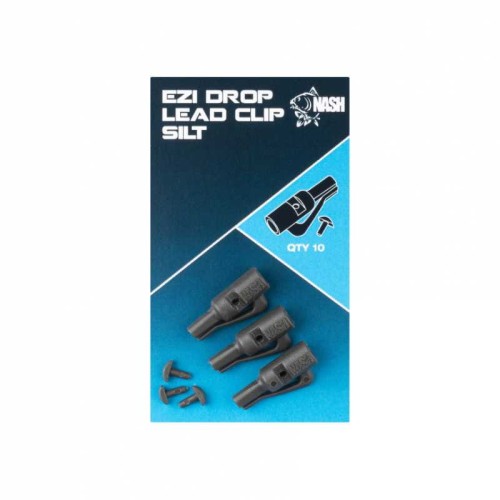 Nash Ezi Drop Lead Clip Silt 5055108987635 T8763 Karpiowe Graty - Zdjęcie 1
