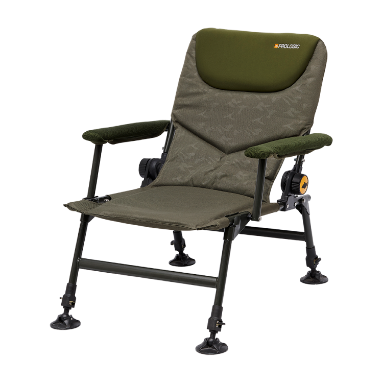 Prologic Inspire Lite-Pro Recliner Chair With Armrests 140 kg - krzesło karpiowe 5706301641601 Karpiowe Graty - Zdjęcie 1