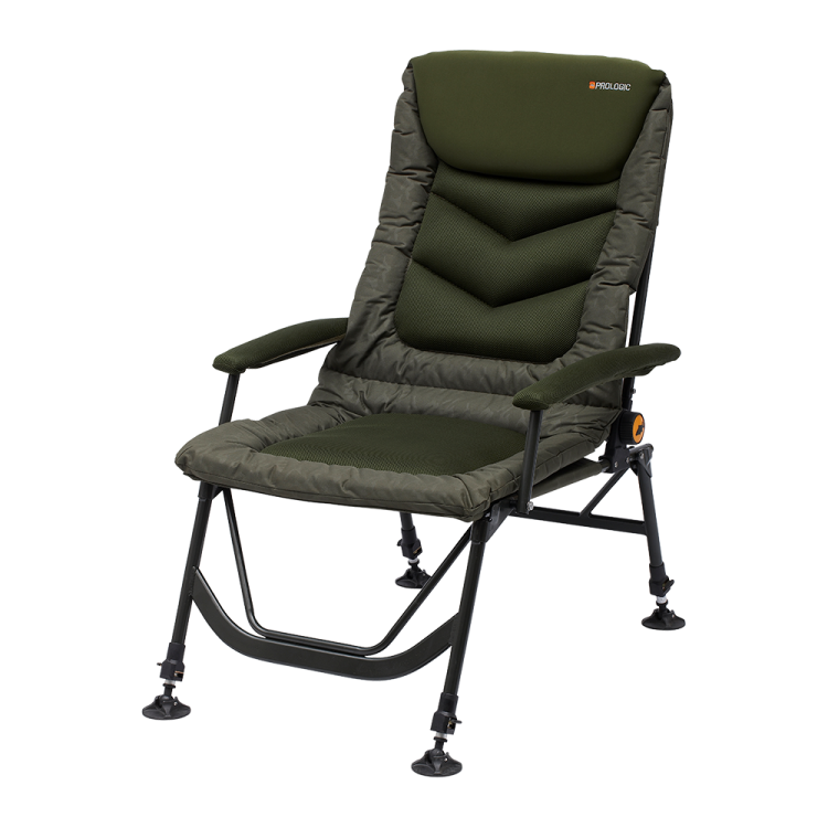 Prologic Inspire Daddy Long Recliner Chair With Armrests 140 kg - krzesło karpiowe 5706301641571 Karpiowe Graty - Zdjęcie 1