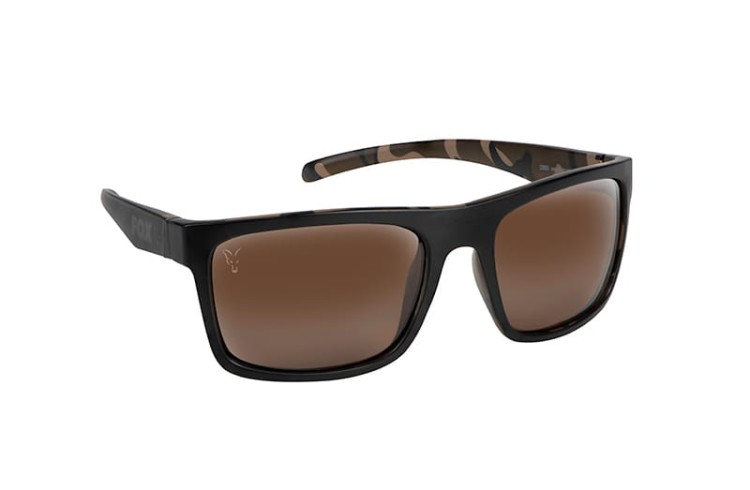 Fox FOX AVIUS BLACK CAMO - BROWN LENSFox Avius - Black/Camo - Brown Lense  CSN050 Karpiowe Graty - Zdjęcie 1
