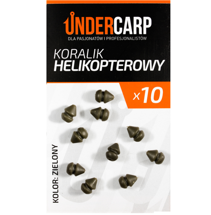Undercarp Koralik Helikopterowy (zielony)  Karpiowe Graty - Zdjęcie 6