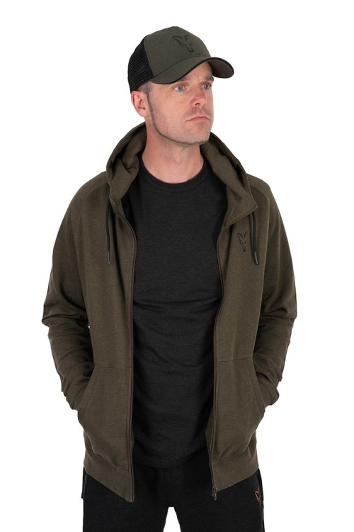Fox FOX COLLECTION LW HOODY GREEN &amp; BLACKFox Collection LW Hoody - G/B - 2XL  CCL200 Karpiowe Graty - Zdjęcie 3