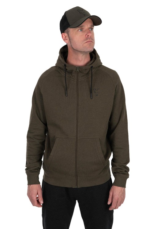 Fox FOX COLLECTION LW HOODY GREEN &amp; BLACKFox Collection LW Hoody - G/B - 2XL  CCL200 Karpiowe Graty - Zdjęcie 4