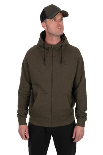 Fox FOX COLLECTION LW HOODY GREEN &amp; BLACKFox Collection LW Hoody - G/B - L  CCL198 Karpiowe Graty - Zdjęcie 4