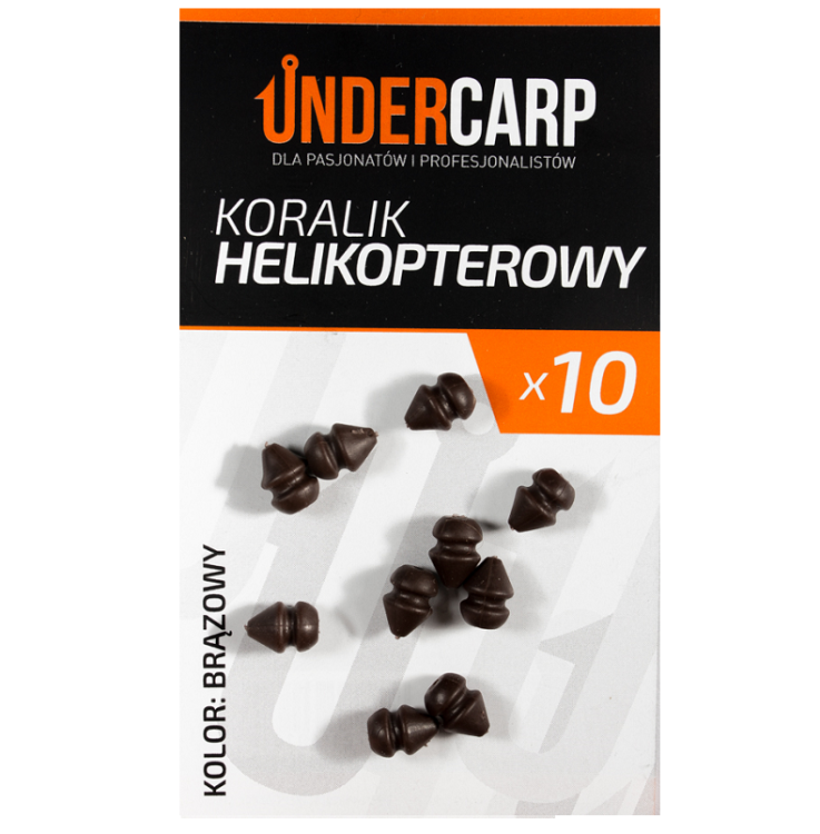 Undercarp Koralik Helikopterowy (brązowy)  Karpiowe Graty - Zdjęcie 6