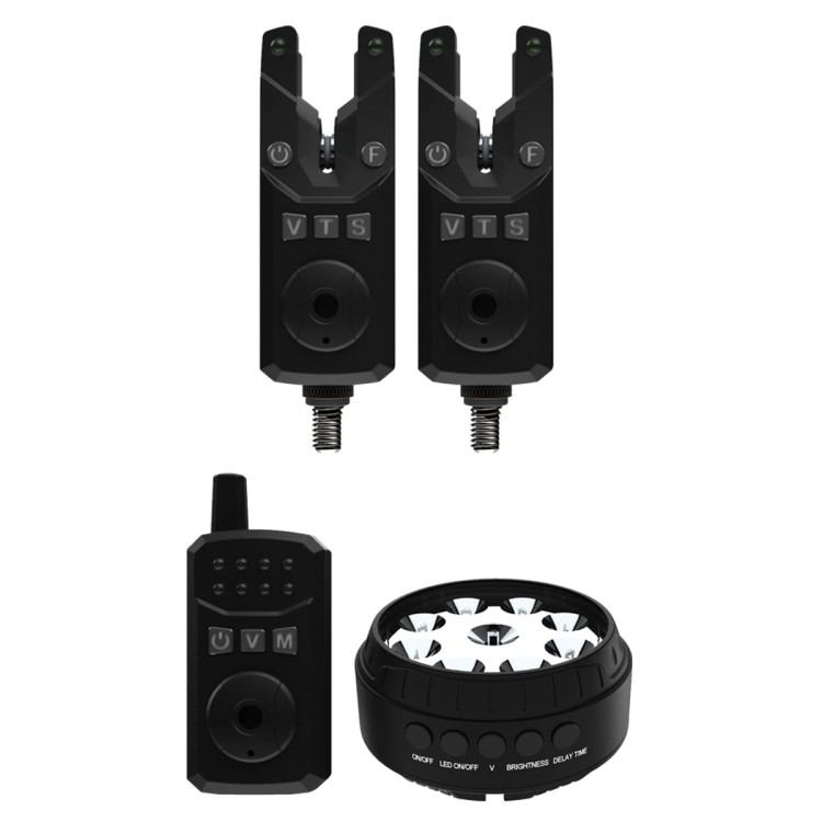 Sonik SKS2 ALARM SET 2+1 + BIVVY LAMP  HC0082 Karpiowe Graty - Zdjęcie 5