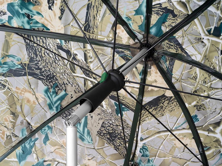Parasol z boczną ścianką Delphin CLASSA CAMO 250cm 3/4 8586018508988 101003319 Karpiowe Graty - Zdjęcie 6