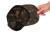 Fox FLAT PEAK CAP Black / Camo Snapback hat  CHH029 Karpiowe Graty - Zdjęcie 3