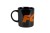 Fox FOX COLLECTION MUG BLACK/ORANGEFox Black and Orange Logo Ceramic Mug  CCW022 Karpiowe Graty - Zdjęcie 6