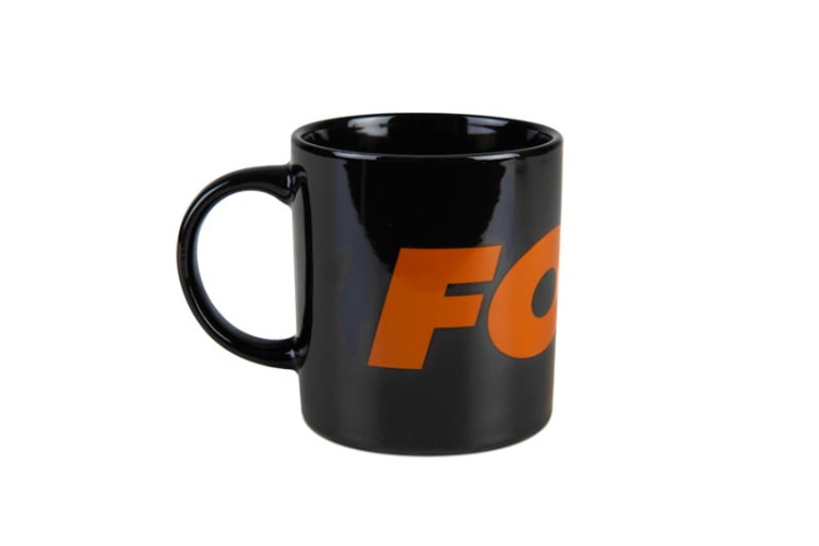 Fox FOX COLLECTION MUG BLACK/ORANGEFox Black and Orange Logo Ceramic Mug  CCW022 Karpiowe Graty - Zdjęcie 6