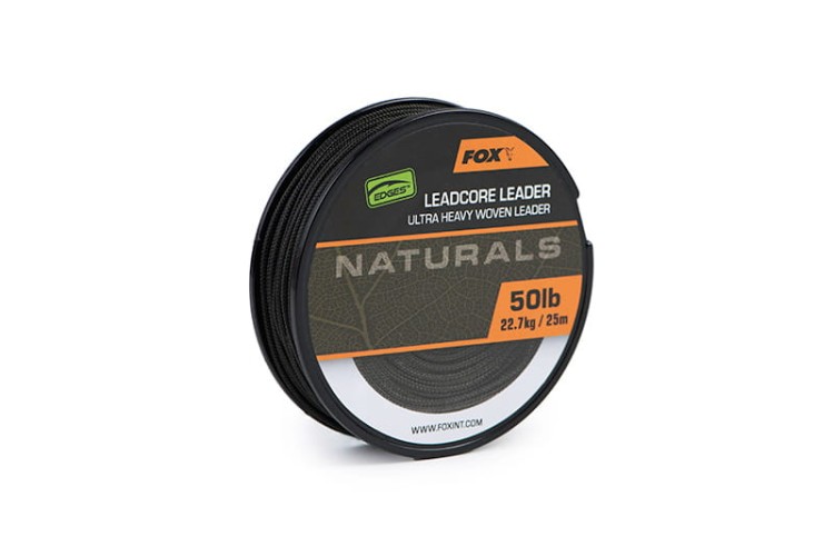 Fox FOX EDGES™ NATURALS LEADCORENaturals Leadcore 25m 50lb /22.7kg  CAC822 Karpiowe Graty - Zdjęcie 4