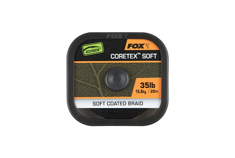 Fox FOX EDGES™ NATURALS CORETEX SOFTNaturals Coretex Soft x 20M 35lb/15.8KG  CAC814 Karpiowe Graty - Zdjęcie 4