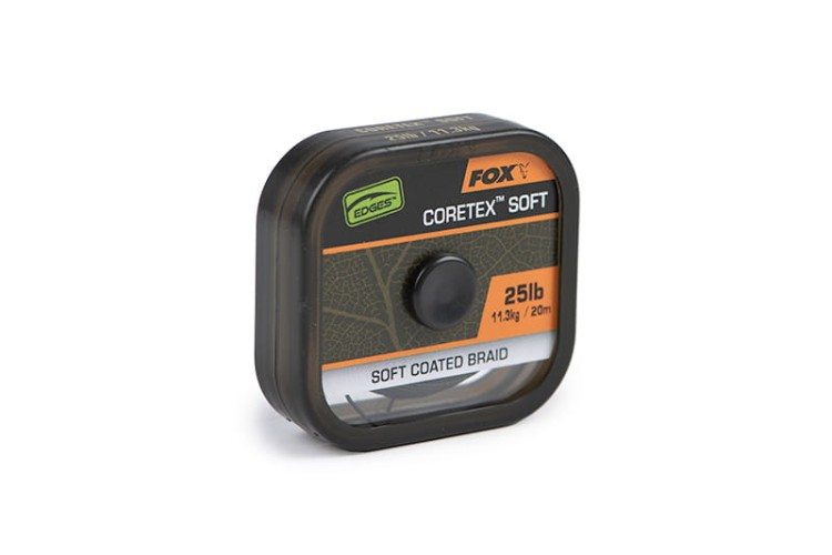 Fox FOX EDGES™ NATURALS CORETEX SOFTNaturals Coretex Soft x 20M 25lb/11.3kg  CAC813 Karpiowe Graty - Zdjęcie 2