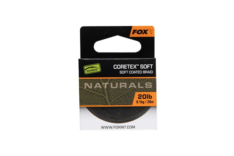 Fox FOX EDGES™ NATURALS CORETEX SOFTNaturals Coretex Soft x 20 20lb/9.1kg  CAC812 Karpiowe Graty - Zdjęcie 9