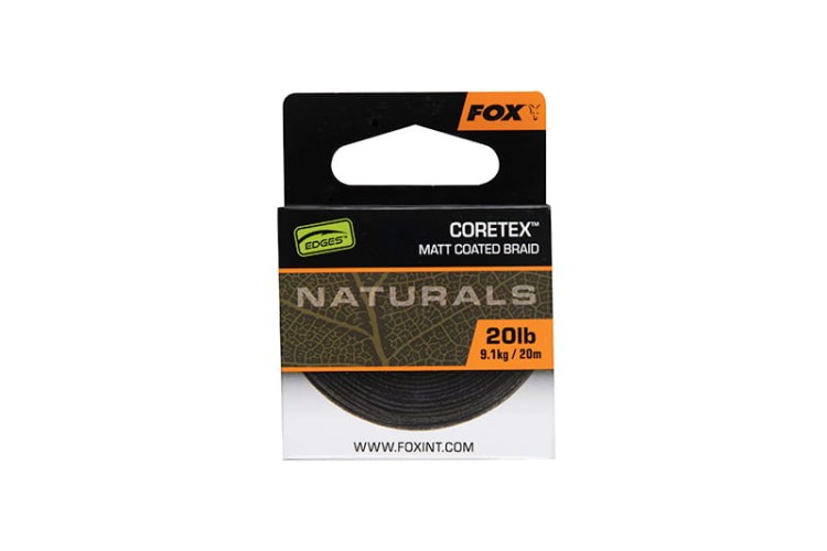 Fox FOX EDGES™ NATURALS CORETEXNaturals Coretex x 20M 20lb/9.1kg  CAC815 Karpiowe Graty - Zdjęcie 9