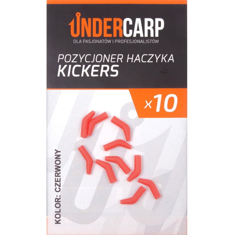 Undercarp Pozycjoner Haczyka Kickers (czerwony) 5902721606958 Karpiowe Graty - Zdjęcie 1