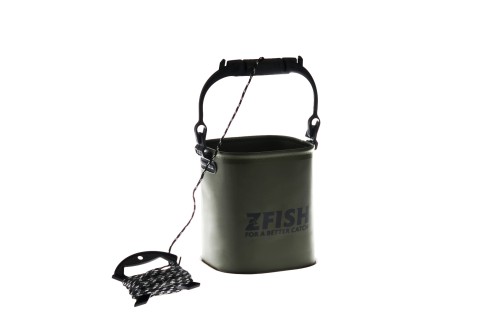 Zfish ZFISH Składane Wiadro wielofunkcyjne 5L 8506125478967 ZF-8967 Karpiowe Graty - Zdjęcie 2