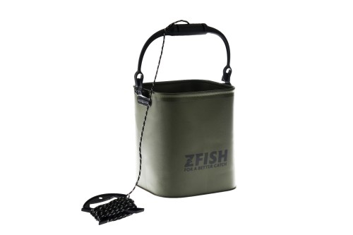 Zfish ZFISH Składane Wiadro wielofunkcyjne 10L 8506125479865 ZF-9865 Karpiowe Graty - Zdjęcie 2