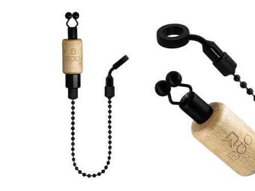 Drewniany łańcuszkowy wskaźnik brań Delphin EGO Wood 8586018503365 101003608 Karpiowe Graty - Zdjęcie 1