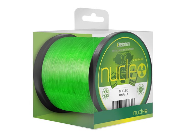 Żyłka karpiowa NUCLEO / fluo zielony 0,35mm 10,4kg 600m 8586018505734 101003430 Karpiowe Graty - Zdjęcie 4