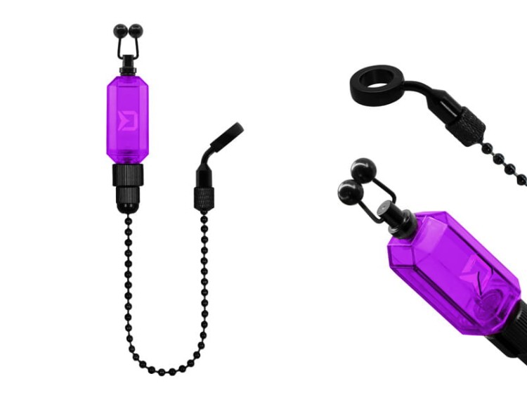 Łańcuchowy wskaźnik brań Delphin CUBIX purpurowy 8586018503259 101003597 Karpiowe Graty - Zdjęcie 5