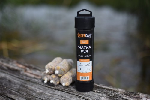 Undercarp Siatka Pva 2 w 1 Tunel + Ubijak 25 mm 7 m + 35 mm 7 m 5902721606798 Karpiowe Graty - Zdjęcie 1