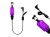 Wskaźnik brań Delphin CUBIX Light purpurowy 8586018503334 101003605 Karpiowe Graty - Zdjęcie 5