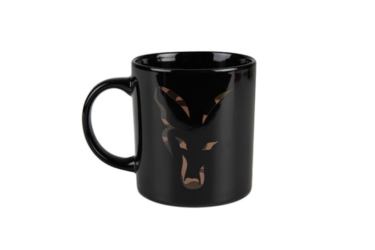 Fox FOX BLACK &amp; CAMO HEAD CERAMIC MUGFox Black and Camo Head Ceramic Mug  CCW024 Karpiowe Graty - Zdjęcie 3