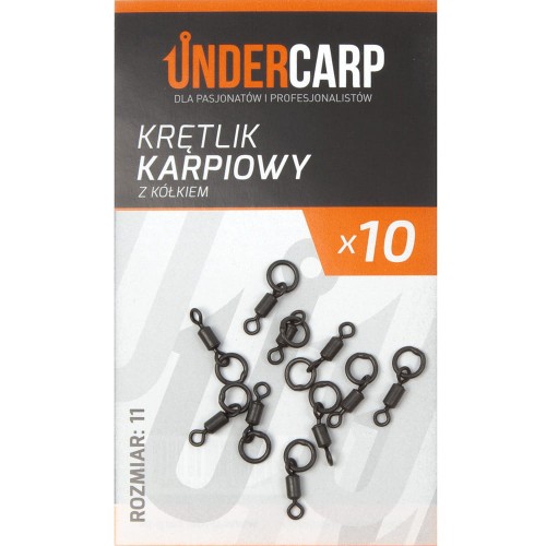 Undercarp Krętlik Karpiowy z Kółkiem - rozmiar 11  Karpiowe Graty - Zdjęcie 3