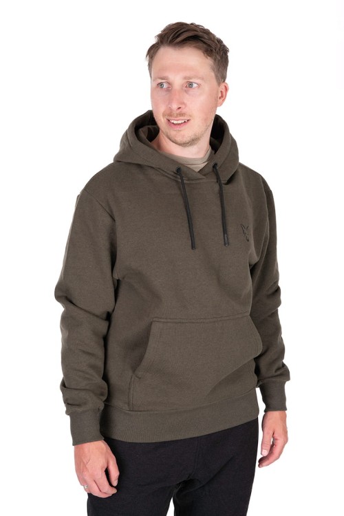 Fox FOX COLLECTION HOODY GREEN &amp; BLACKFox Collection Hoody - G/B - S  CCL232 Karpiowe Graty - Zdjęcie 3