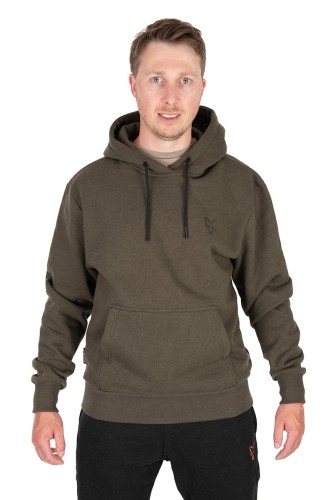 Fox FOX COLLECTION HOODY GREEN &amp; BLACKFox Collection Hoody - G/B - S  CCL232 Karpiowe Graty - Zdjęcie 4