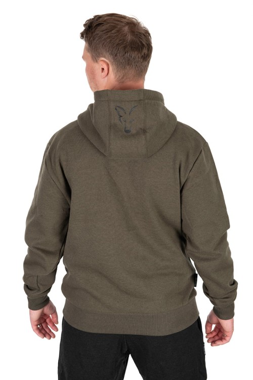 Fox FOX COLLECTION HOODY GREEN &amp; BLACKFox Collection Hoody - G/B - S  CCL232 Karpiowe Graty - Zdjęcie 12