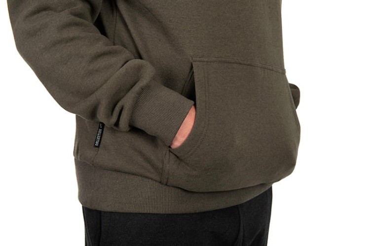 Fox FOX COLLECTION HOODY GREEN &amp; BLACKFox Collection Hoody - G/B - 3XL  CCL237 Karpiowe Graty - Zdjęcie 5