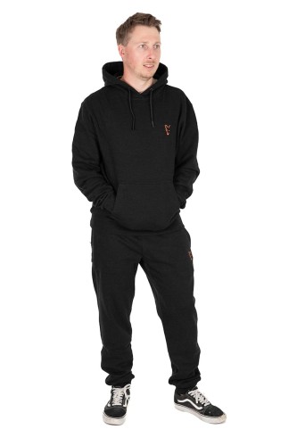 Fox FOX COLLECTION HOODY BLACK &amp; ORANGEFox Collection Hoody - B/O - 3XL  CCL231 Karpiowe Graty - Zdjęcie 1