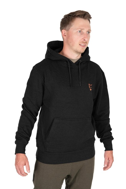 Fox FOX COLLECTION HOODY BLACK &amp; ORANGEFox Collection Hoody - B/O - 3XL  CCL231 Karpiowe Graty - Zdjęcie 3