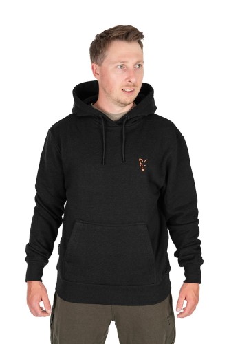 Fox FOX COLLECTION HOODY BLACK &amp; ORANGEFox Collection Hoody - B/O - 3XL  CCL231 Karpiowe Graty - Zdjęcie 4