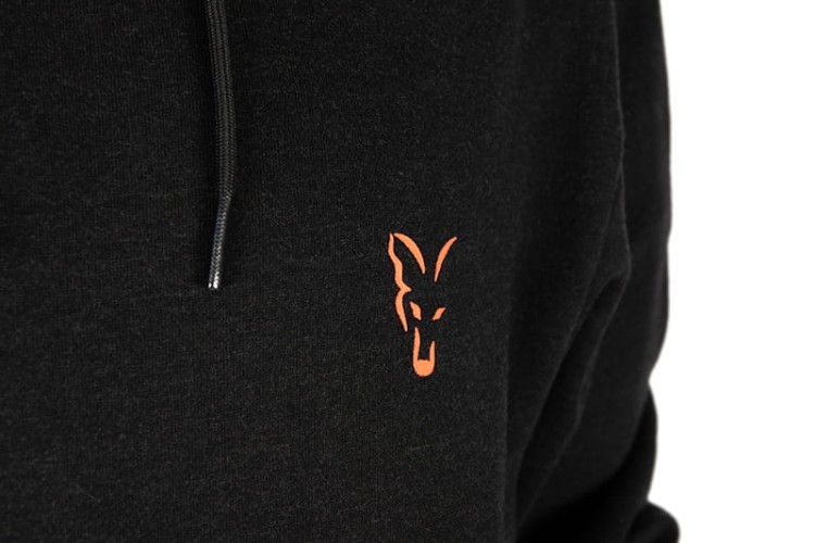 Fox FOX COLLECTION HOODY BLACK &amp; ORANGEFox Collection Hoody - B/O - 3XL  CCL231 Karpiowe Graty - Zdjęcie 11