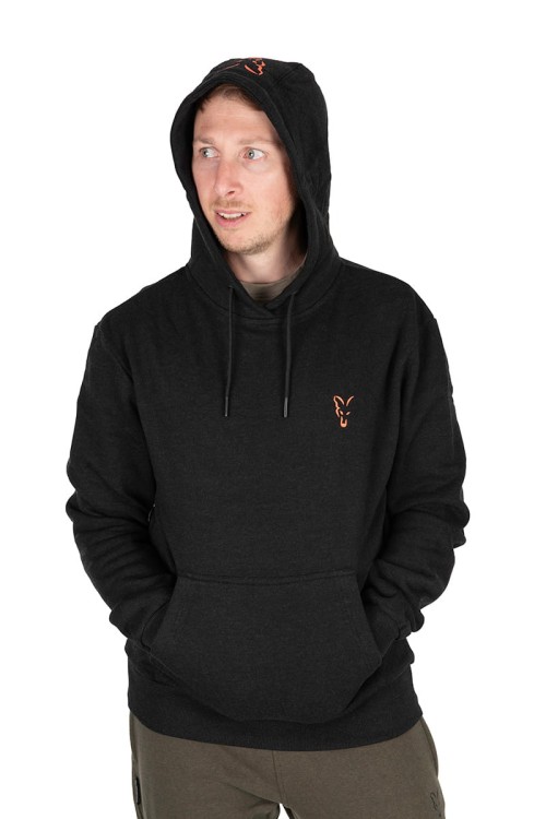 Fox FOX COLLECTION HOODY BLACK &amp; ORANGEFox Collection Hoody - B/O - 3XL  CCL231 Karpiowe Graty - Zdjęcie 12
