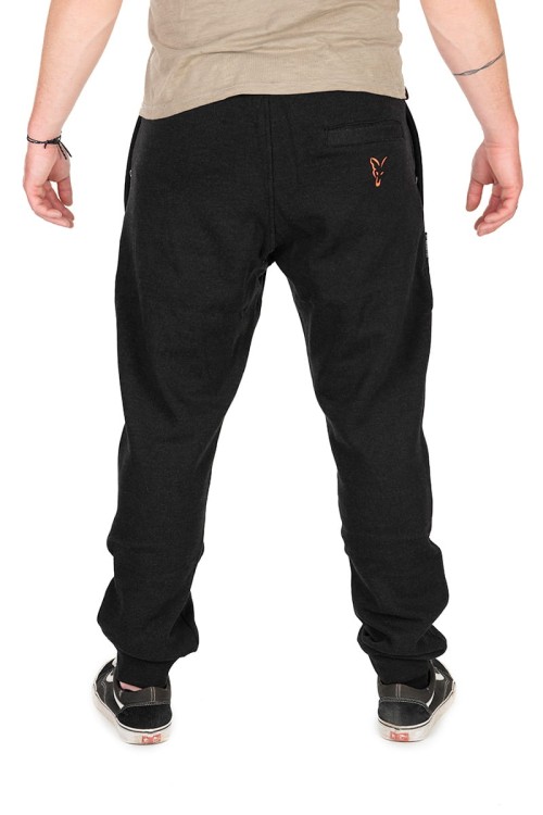 Fox FOX COLLECTION JOGGERS BLACK &amp; ORANGEFox Collection Jogger - B/O - S  CCL238 Karpiowe Graty - Zdjęcie 1