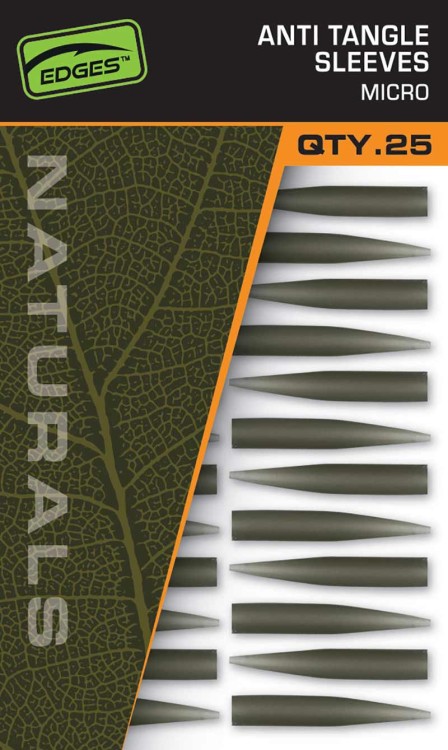 Fox FOX EDGES™ NATURALS ANTI TANGLE SLEEVES - MICRONaturals Anti tangle sleeve micro  CAC833 Karpiowe Graty - Zdjęcie 2