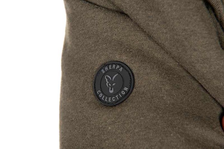 Fox FOX COLLECTION SHERPA JACKET GREEN &amp; BLACKFox Collection Sherpa Jkt G/B XL  CCL283 Karpiowe Graty - Zdjęcie 9