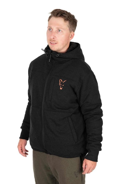 Fox FOX COLLECTION SHERPA JACKET BLACK &amp; ORANGEFox Collection Sherpa Jkt B/O 3XL  CCL279 Karpiowe Graty - Zdjęcie 13