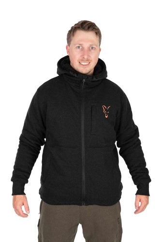 Fox FOX COLLECTION SHERPA JACKET BLACK &amp; ORANGEFox Collection Sherpa Jkt B/O LGE  CCL276 Karpiowe Graty - Zdjęcie 5