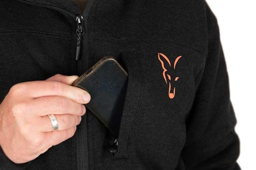 Fox FOX COLLECTION SHERPA JACKET BLACK &amp; ORANGEFox Collection Sherpa Jkt B/O LGE  CCL276 Karpiowe Graty - Zdjęcie 6