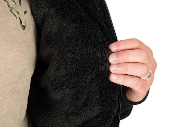 Fox FOX COLLECTION SHERPA JACKET BLACK &amp; ORANGEFox Collection Sherpa Jkt B/O XL  CCL277 Karpiowe Graty - Zdjęcie 9