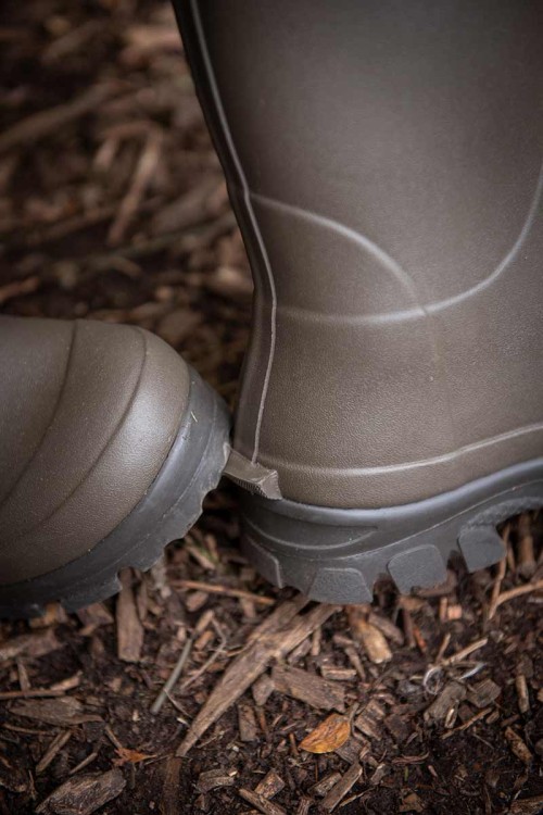 Fox FOX NEOPRENE LINED CAMO/KHAKI WELLIESNeoprene lined Camo/Khaki Rubber Boot (Size 10)  CFW165 Karpiowe Graty - Zdjęcie 9