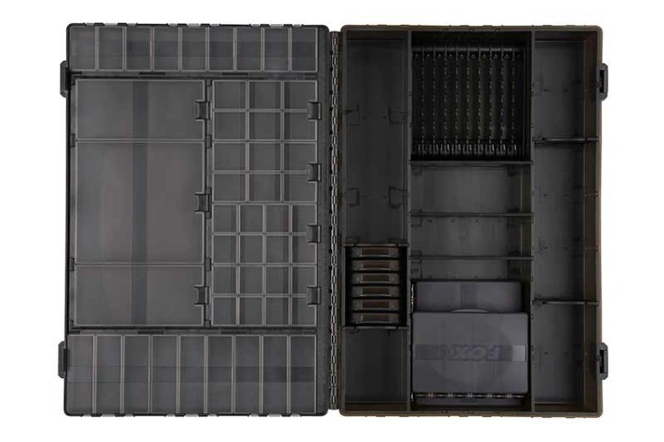 Fox FOX EDGES™ “LOADED” LARGE TACKLE BOXEdges 'Loaded' Large Tackle Box  CBX096 Karpiowe Graty - Zdjęcie 10