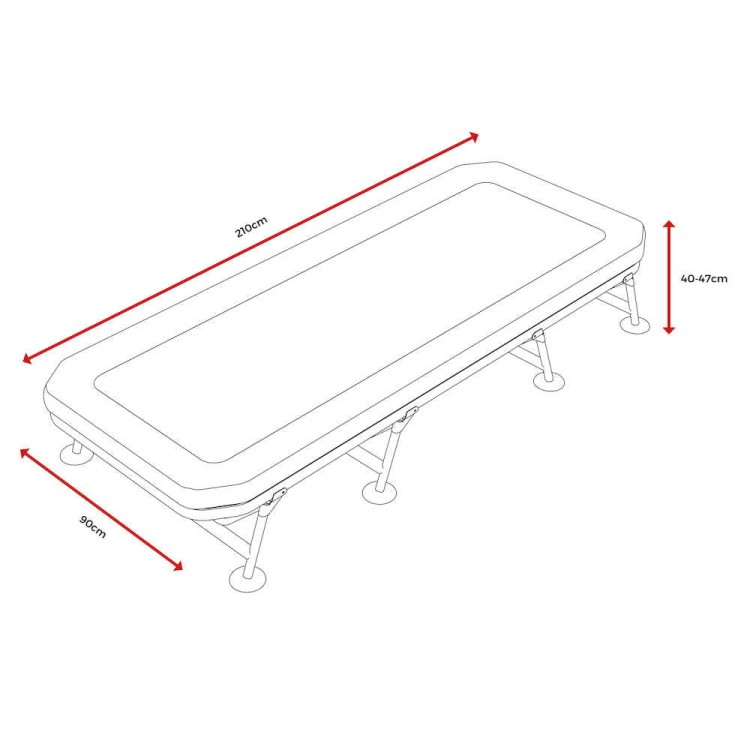 Avid Carp Revolve X Bed Revolve X Bed 5056317734034 A0440036 Karpiowe Graty - Zdjęcie 10