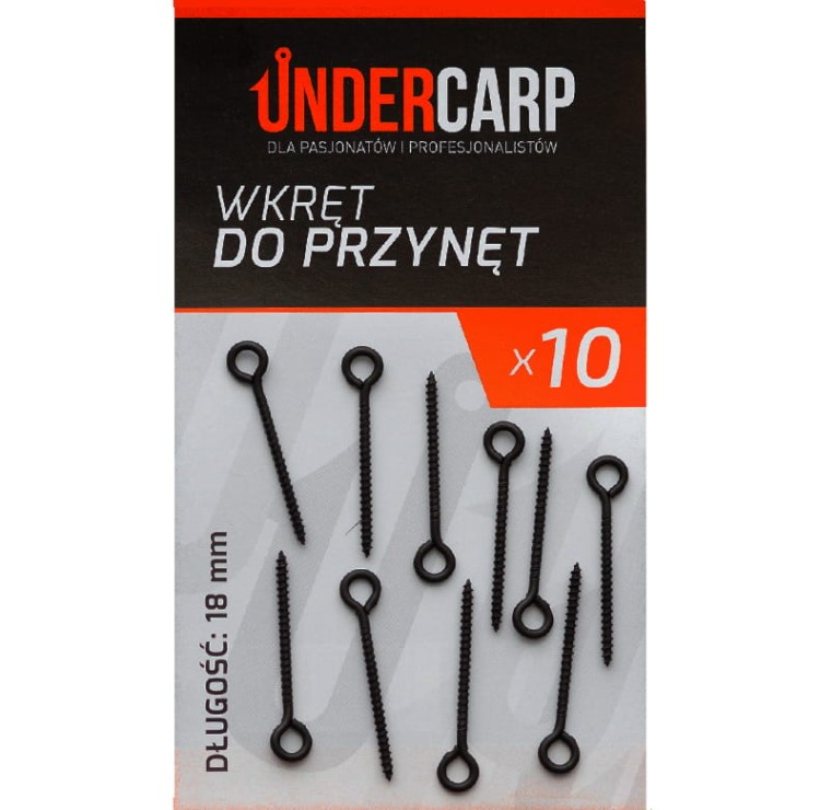 Undercarp Wkręt do Przynęt 18 mm  Karpiowe Graty - Zdjęcie 4