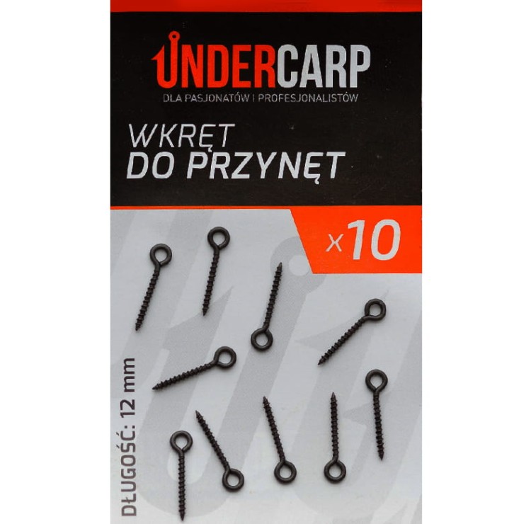 Undercarp Wkręt do Przynęt 12 mm  Karpiowe Graty - Zdjęcie 3